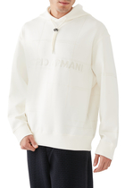 Double-Jersey Hooded Sweatshirt